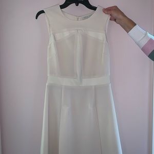 Cream work dress
